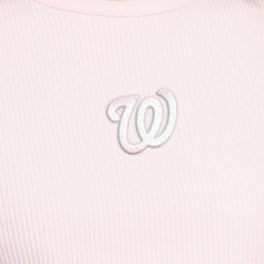 Washington Nationals Starter Women's Pastels Ribbed Tank Top - MLB