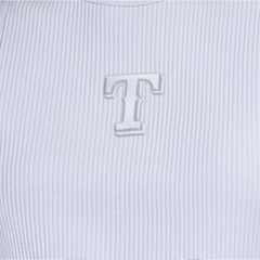 Texas Rangers Starter Women's Pastels Ribbed Tank Top - MLB