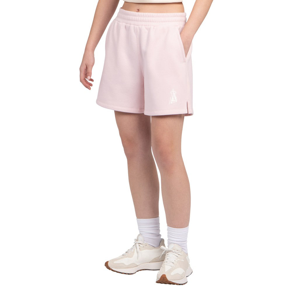 Los Angeles Angels Starter Women's Pastel High Waisted Shorts - MLB