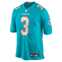 K.J. Britt Miami Dolphins Team Game Jersey Aqua | Nike for Sale