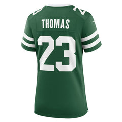 Azareye'h Thomas New York Jets Women's Team Game Jersey Legacy Green | Nike for Sale
