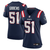 Jack Gibbens New England Patriots Women's Team Game Jersey Navy | Nike for Sale