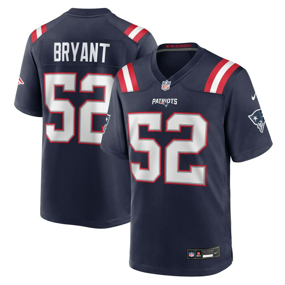 Marcus Bryant New England Patriots Team Game Jersey Navy | Nike for Sale