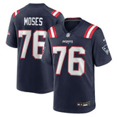 Morgan Moses New England Patriots Team Game Jersey Navy | Nike for Sale