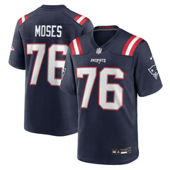 Morgan Moses New England Patriots Team Game Jersey Navy | Nike for Sale