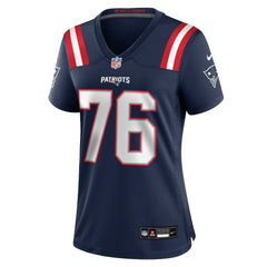 Morgan Moses New England Patriots Women's Team Game Jersey Navy | Nike for Sale