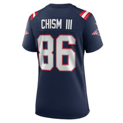 Efton Chism III New England Patriots Women's Team Game Jersey Navy | Nike for Sale