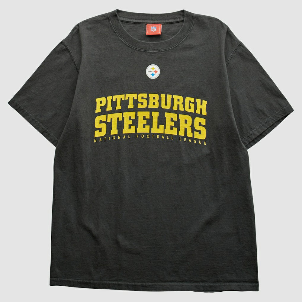 Pittsburgh Steelers NFL 2000s T-Shirt Black Vintage | Fanatics
