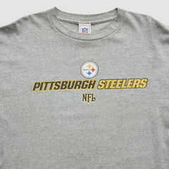 Pittsburgh Steelers NFL 2000s T-Shirt Gray Vintage | Fanatics