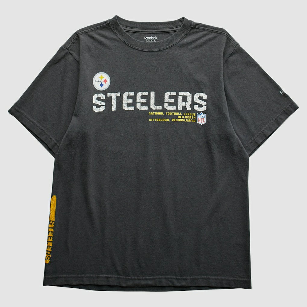 Pittsburgh Steelers Reebok 2000s T-Shirt Black Vintage | Fanatics