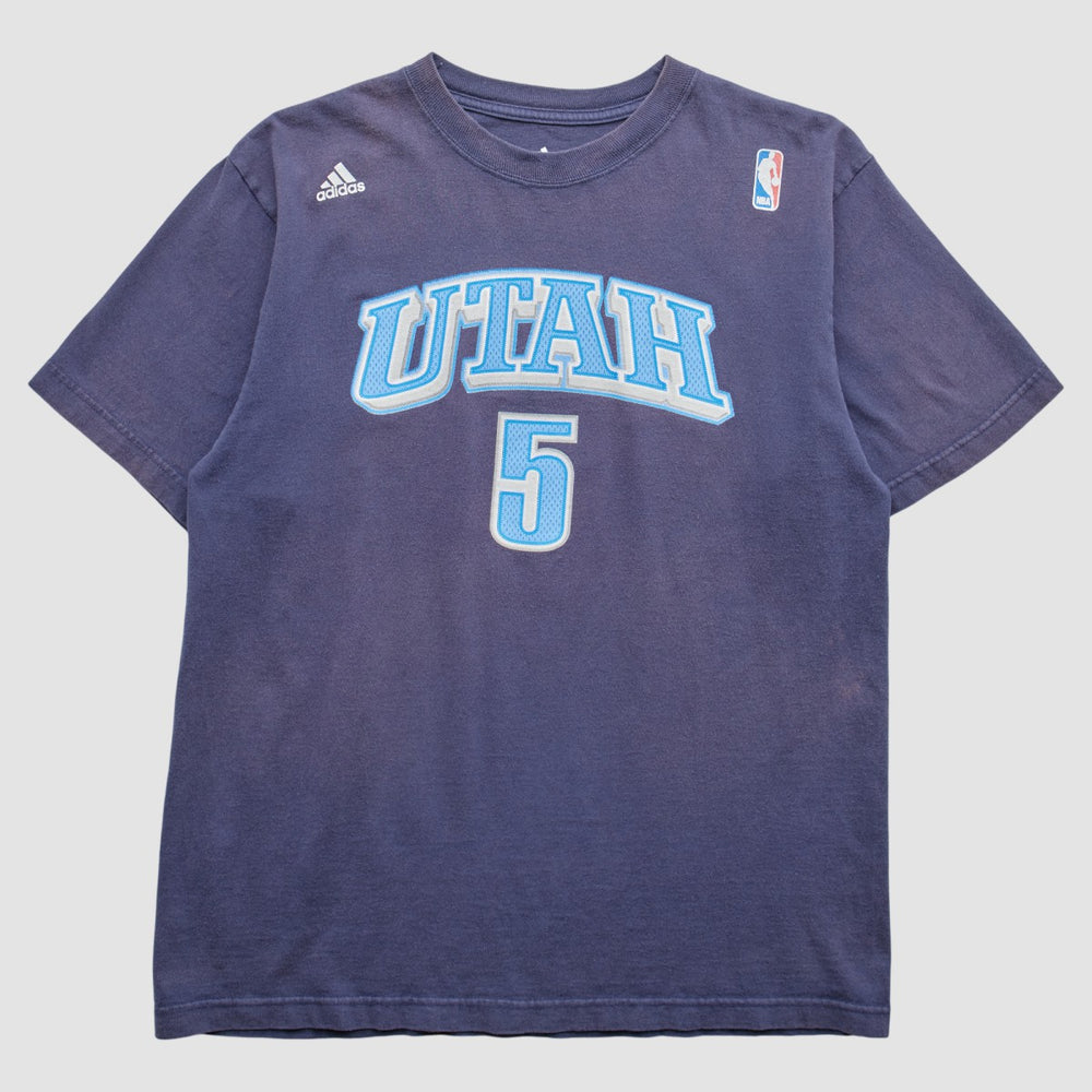 Utah Jazz 2006 T-Shirt Navy Vintage - NBA