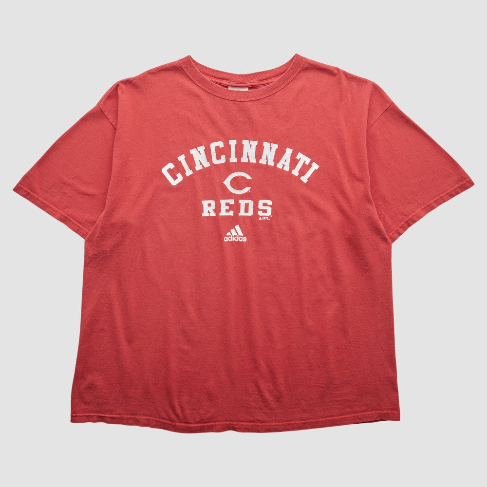 Cincinnati Reds Adidas 2010s T-Shirt - MLB