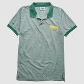 Green Bay Packers Majestic 90s Polo Heather Gray Vintage | Fanatics