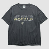 New Orleans Saints Dynasty 2000s T-Shirt Black Vintage | Fanatics