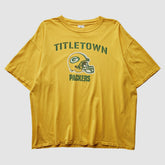 Green Bay Packers NFL 2000s T-Shirt Yellow Vintage | Fanatics