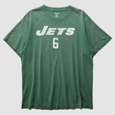 New York Jets Reebok 2009 T-Shirt Green Vintage | Fanatics