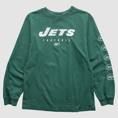 New York Jets Reebok 2000s T-Shirt Green Vintage | Fanatics