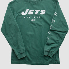New York Jets Reebok 2000s T-Shirt Green Vintage | Fanatics