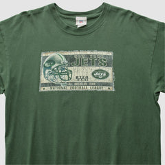 New York Jets NFL 2000s T-Shirt Green Vintage | Fanatics