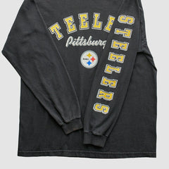Pittsburgh Steelers 2000s T-Shirt Black Vintage | Fanatics