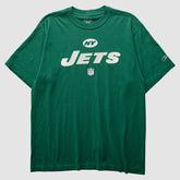 New York Jets Reebok 2000s T-Shirt Green Vintage | Fanatics