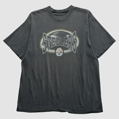 Pittsburgh Steelers 90s T-Shirt Gray Vintage | Fanatics