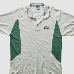 New York Jets Reebok 2000s Polo 3 Buttons T-Shirt White Vintage | Fanatics