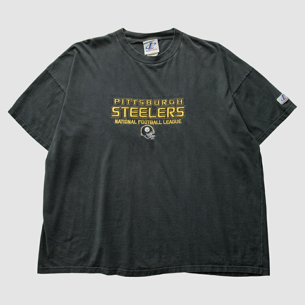 Pittsburgh Steelers Logo Athletic 2000s T-Shirt Black Vintage | Fanatics
