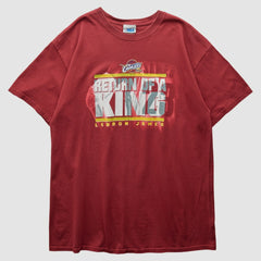 Cleveland Cavaliers 2000s T-Shirt Red Vintage - NBA