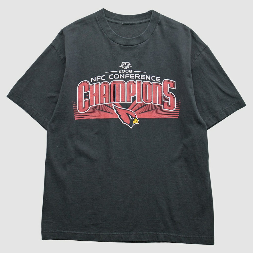 Arizona Cardinals 2008 T-Shirt Black Vintage | Fanatics