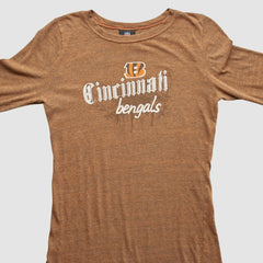 Cincinnati Bengals NFL 2010s T-Shirt Brown Vintage | Fanatics