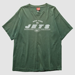 New York Jets NFL 2000s T-Shirt Green Vintage | Fanatics