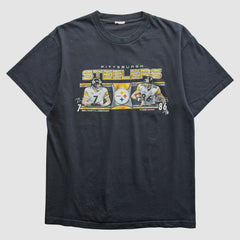 Pittsburgh Steelers 2000s T-Shirt Black Vintage | Fanatics