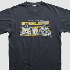 Pittsburgh Steelers 2000s T-Shirt Black Vintage | Fanatics