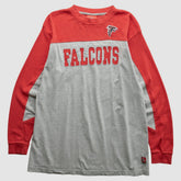 Atlanta Falcons NFL 2000s Long Sleeve T-Shirt Gray Vintage | Fanatics