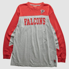 Atlanta Falcons NFL 2000s Long Sleeve T-Shirt Gray Vintage | Fanatics