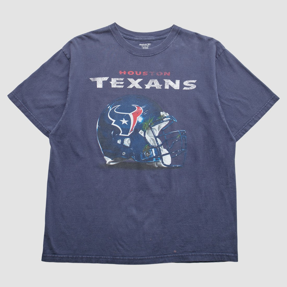Houston Texans Reebok 2000s T-Shirt Navy Vintage | Fanatics
