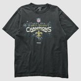 New Orleans Saints Reebok 2009 T-Shirt Black Vintage | Fanatics