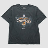 Cincinnati Bengals Reebok 2009 T-Shirt Black Vintage | Fanatics
