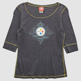 Pittsburgh Steelers NFL 2000s T-Shirt Gray Vintage | Fanatics
