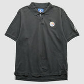 Pittsburgh Steelers Starter 2000s Polo Black Vintage | Fanatics