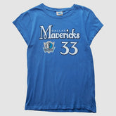 Dallas Mavericks 2003 T-Shirt Blue Vintage - NBA