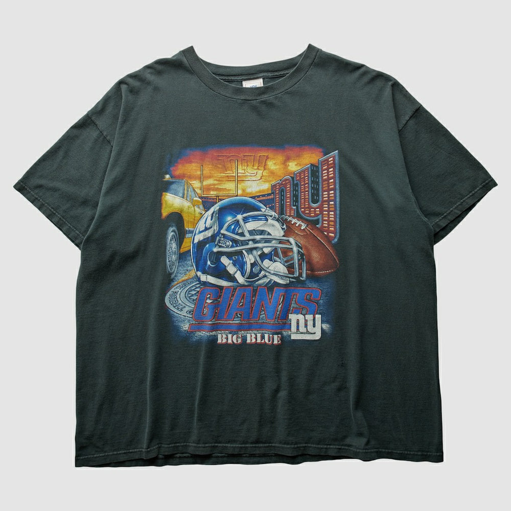 New York Giants NFL 2000s T-Shirt Black Vintage | Fanatics