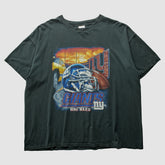 New York Giants NFL 2000s T-Shirt Black Vintage | Fanatics