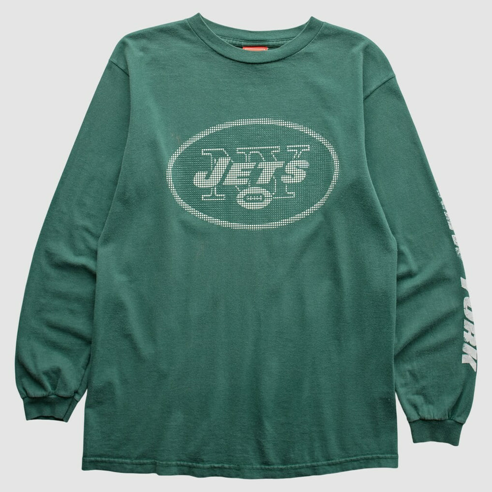 New York Jets NFL 2000s Long Sleeve T-Shirt Green Vintage | Fanatics