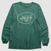 New York Jets NFL 2000s Long Sleeve T-Shirt Green Vintage | Fanatics