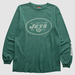 New York Jets NFL 2000s Long Sleeve T-Shirt Green Vintage | Fanatics