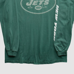 New York Jets NFL 2000s Long Sleeve T-Shirt Green Vintage | Fanatics