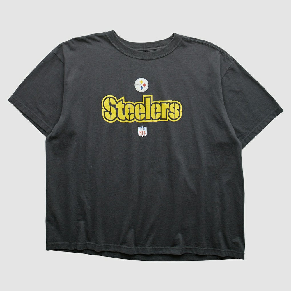 Pittsburgh Steelers 2000s T-Shirt Black Vintage | Fanatics