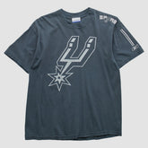 San Antonio Spurs Reebok 2000s T-Shirt Blue Vintage - NBA